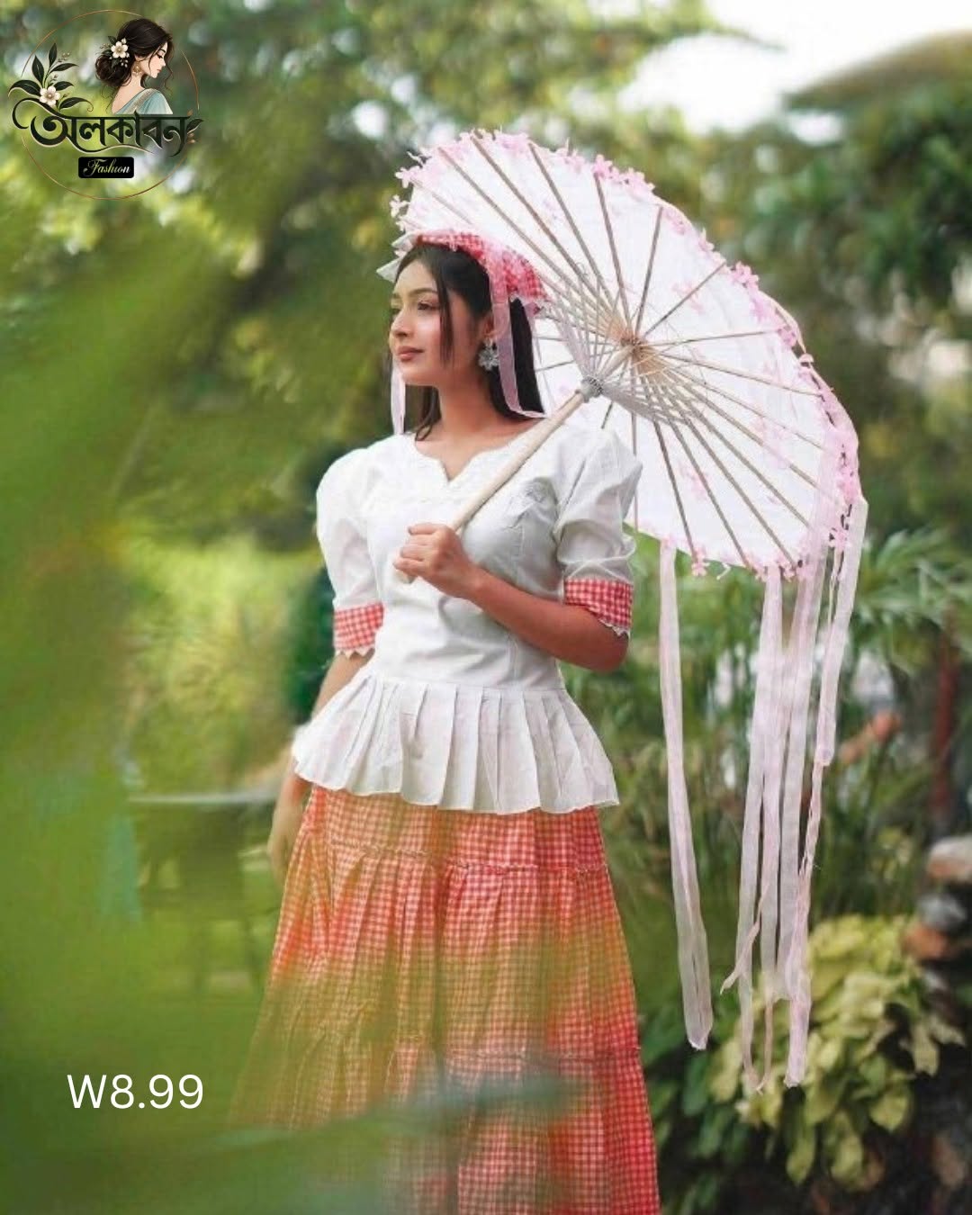🌸✨ স্টাইলিশ ইস্কাট সেট কালেকশন ✨🌸, handcrafted by অলকাবন - Alkaban — Nokshikaj; gallery view 4