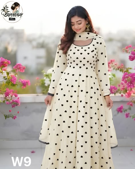 🔥 নায়রা কাট জর্জেট থ্রি-পিস 🔥, handcrafted by অলকাবন - Alkaban — Nokshikaj; gallery view 2