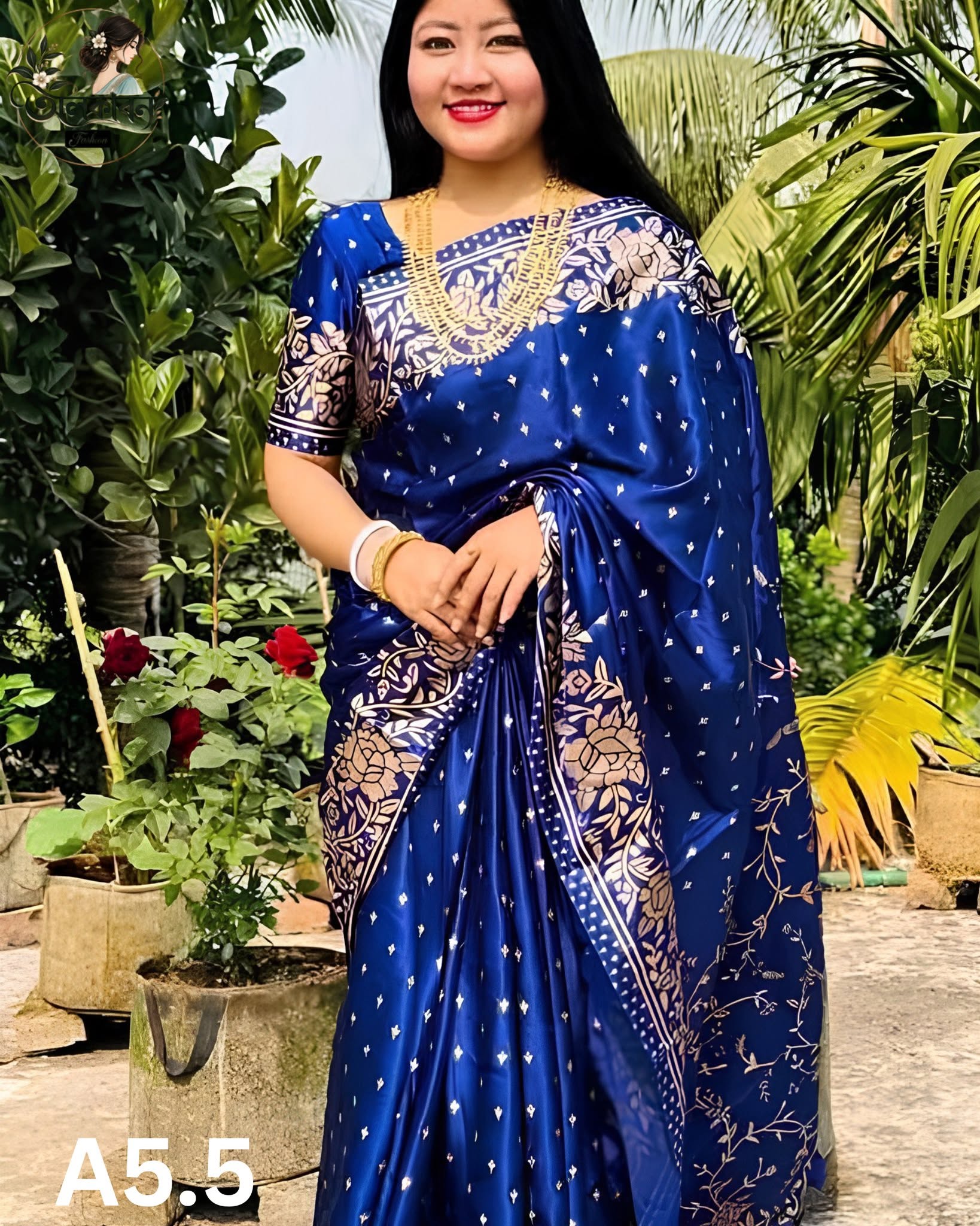 প্রিমিয়াম কোয়ালিটির জাপানি সিল্ক, handcrafted by অলকাবন - Alkaban — Nokshikaj