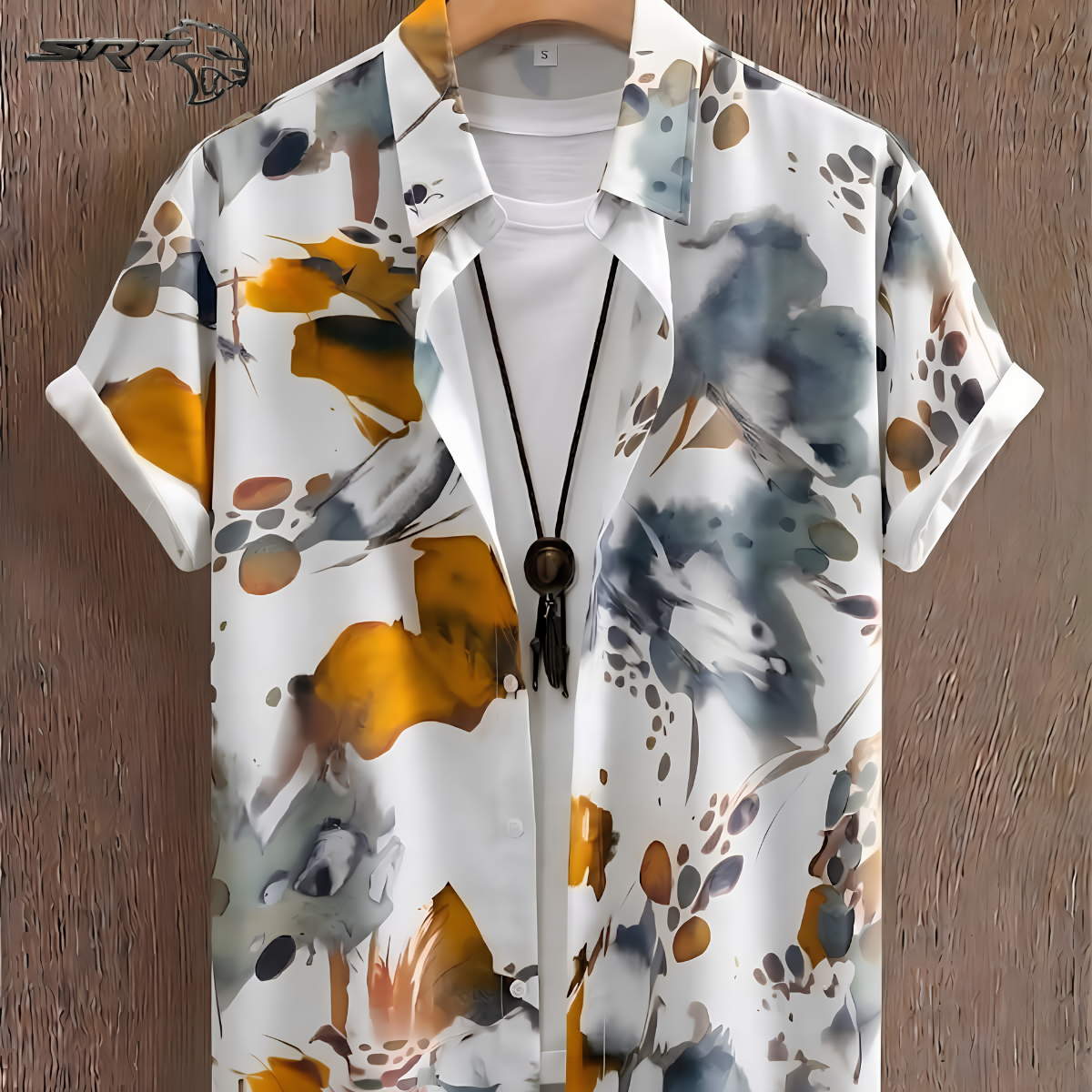 Premium China Micro Fabric Casual Half Sleeve Shirt For Men, handcrafted by SRT-Clothing — Nokshikaj
