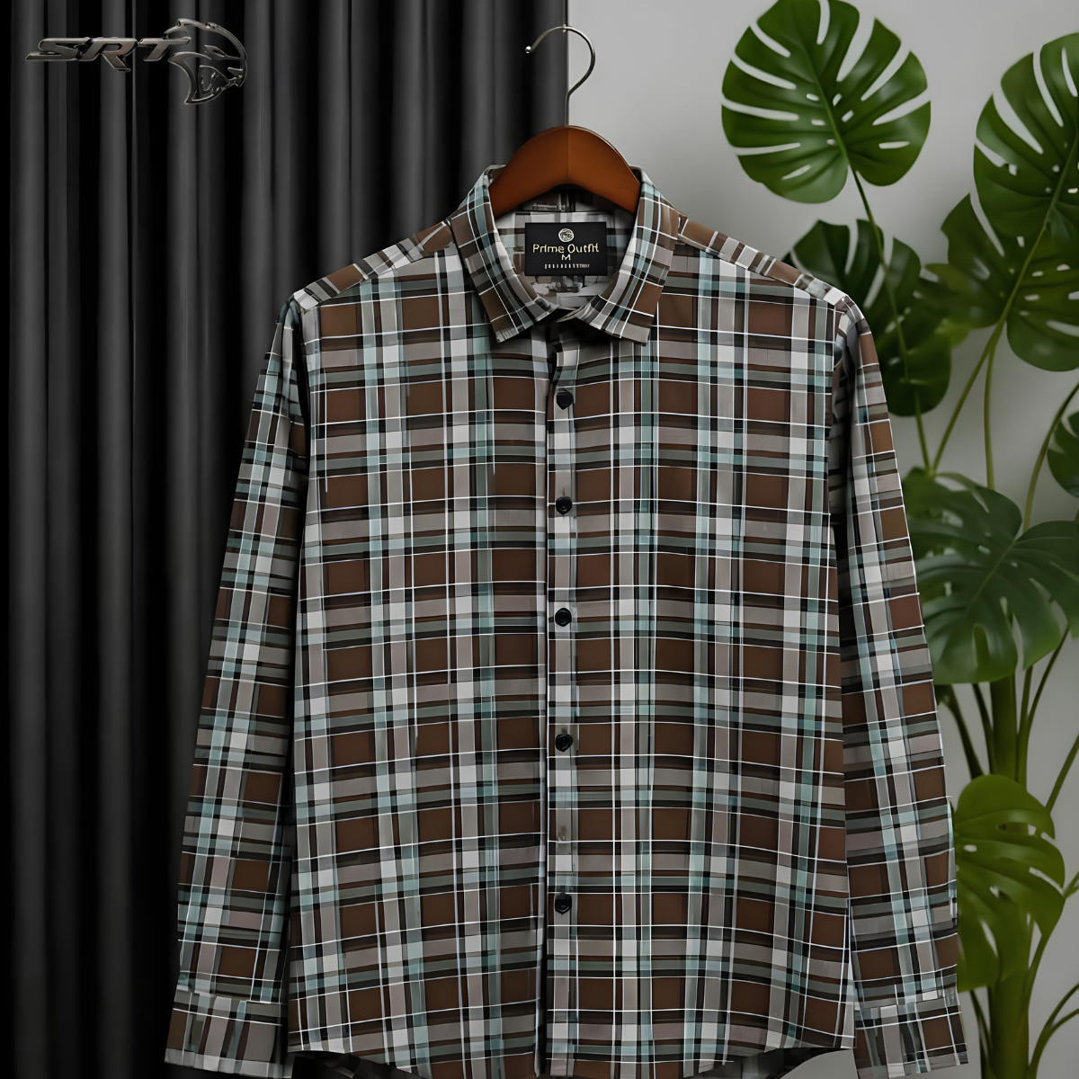 নিউ চেক কম্বো শার্ট  ❤️, handcrafted by SRT-Clothing — Nokshikaj; gallery view 3
